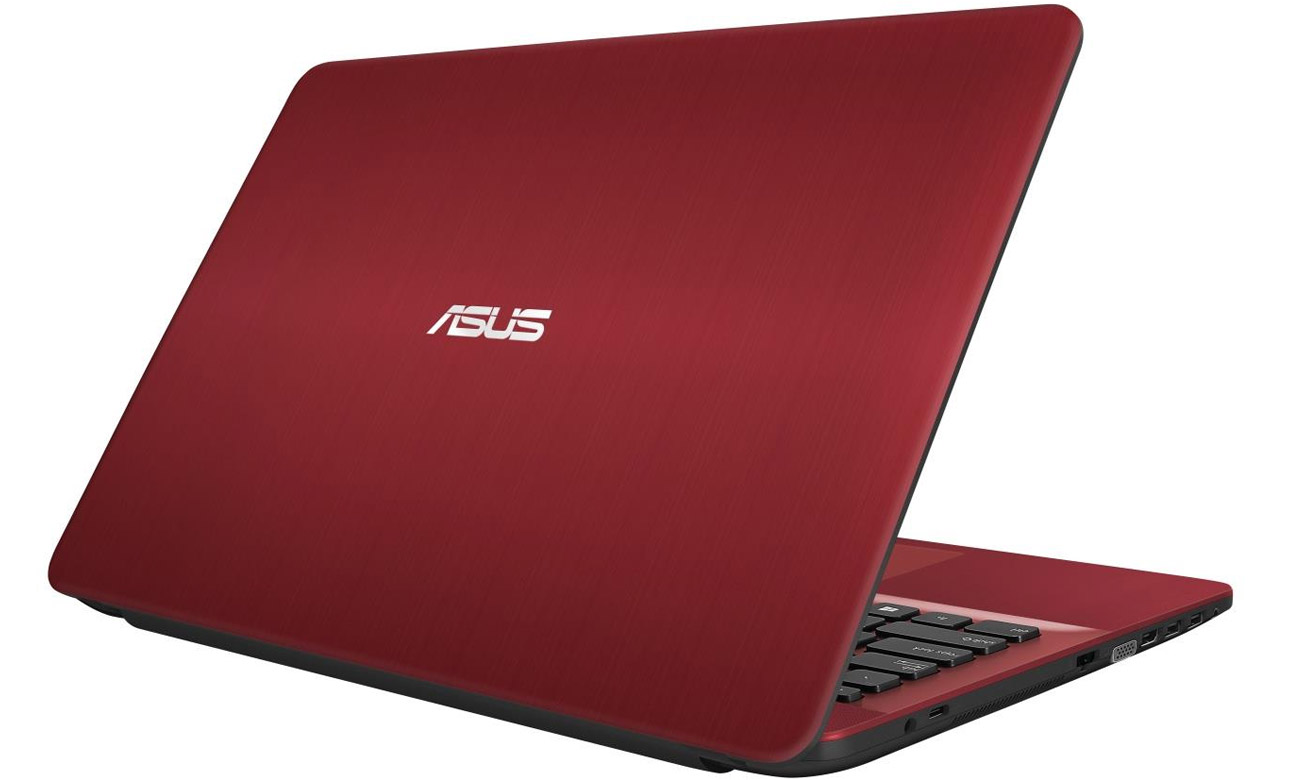 Czerwony ASUS R541UA produktywność, rozrywka