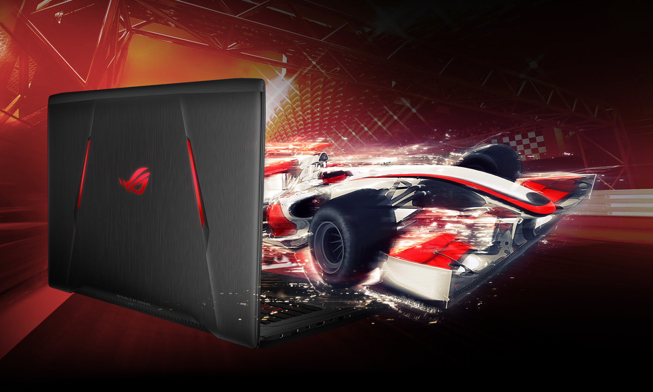 ASUS ROG Strix GL702ZC Dysk SSD NVMe, superszybkie ładowanie danych