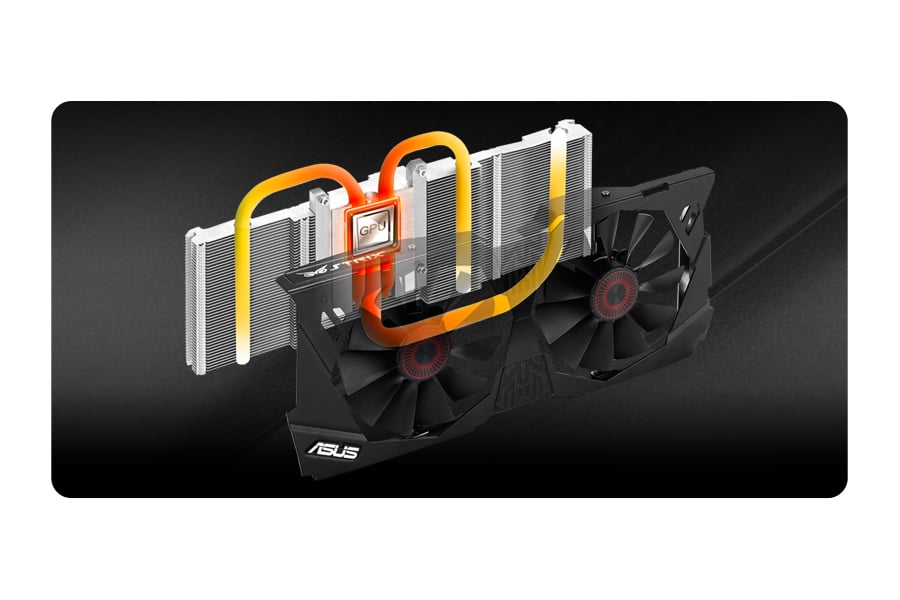 PCパーツ ASUS - asus gtx 970 strix oc ASUS STRIX-GTX970-DC2OC-4GD5 DirectCU GeForce GTX 970 4GB