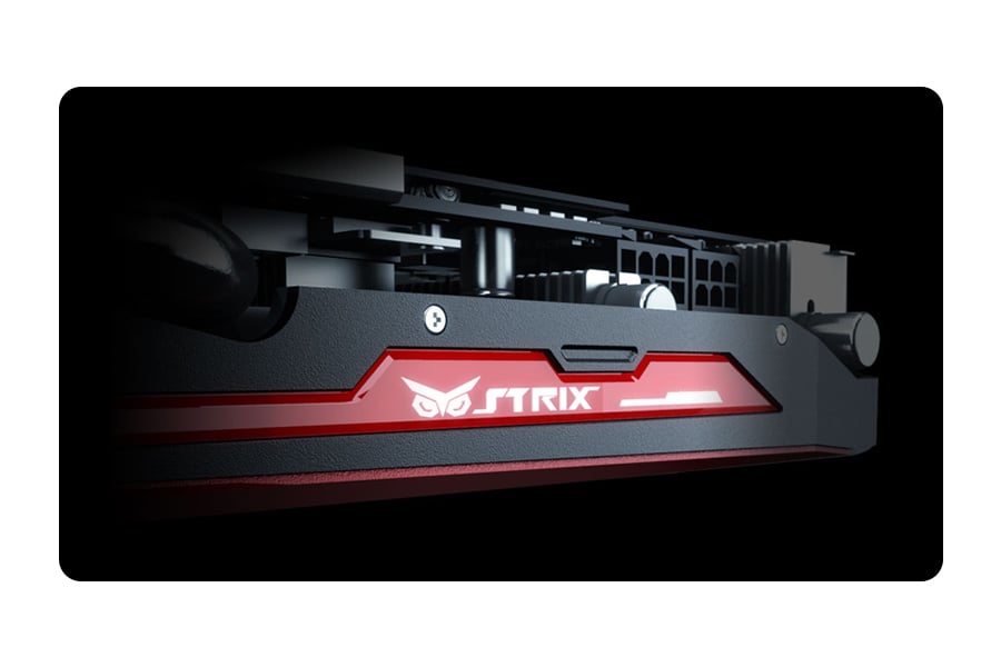 Karta graficzna PCI-E ASUS GeForce GTX980Ti 6144MB 384bit DirectCu 3 Strix OC - wyglą