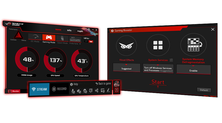 GPU Tweak II z Gaming Booster