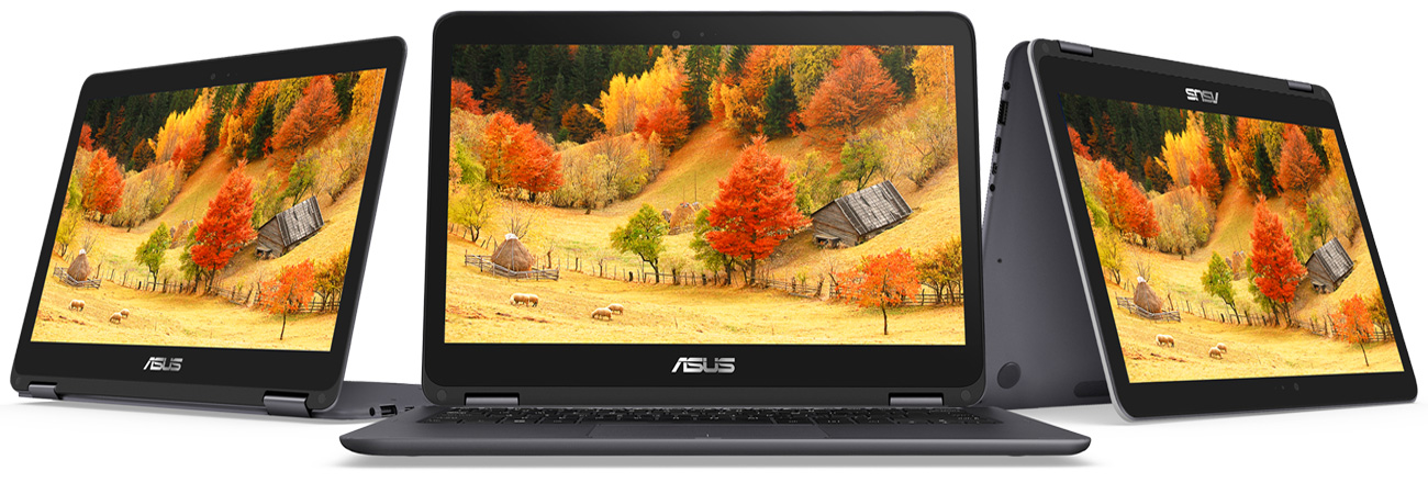 ASUS ZenBook Flip UX360CA QHD+ mechanizm zawiasów 360 stopni