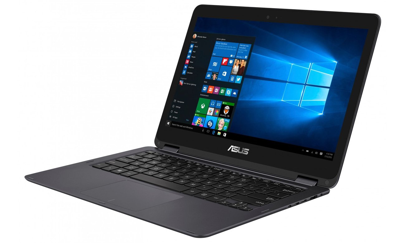 ASUS ZenBook Flip UX360CA Aż 12 godzin pracy na baterii