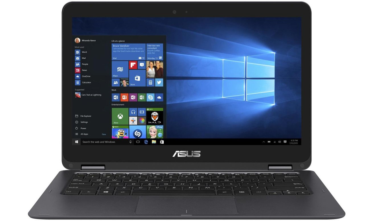 ASUS ZenBook Flip UX360CA wifi, bluetooth