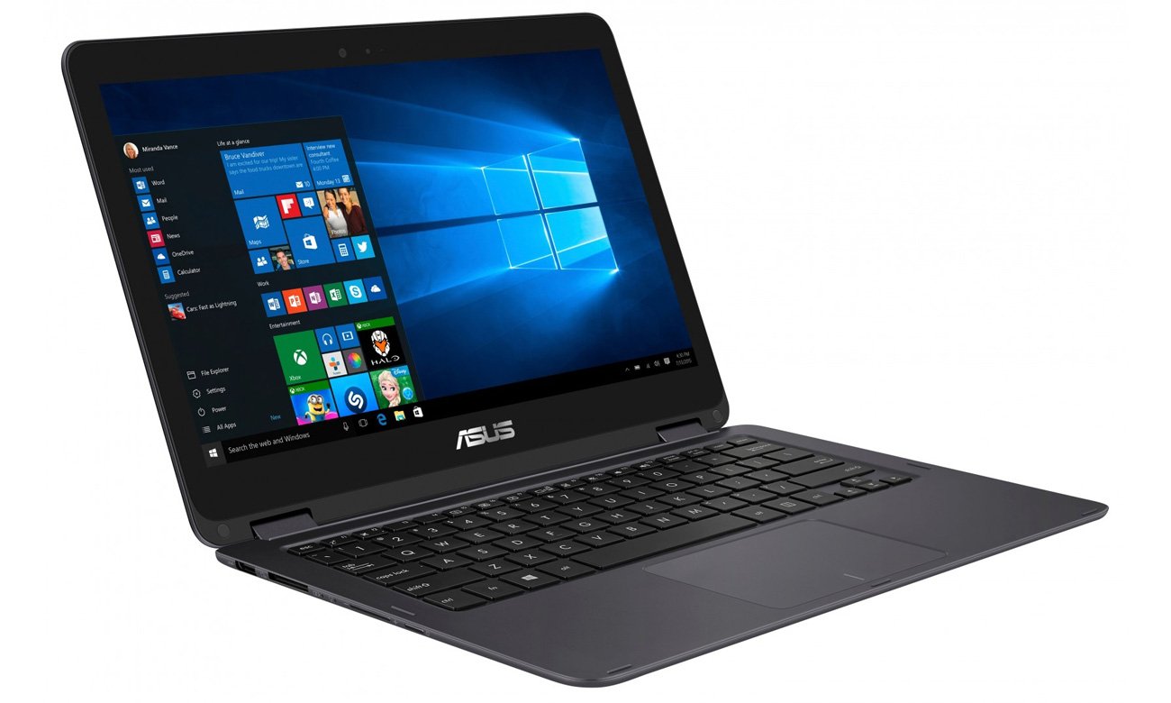 ASUS ZenBook Flip UX360CA USB typu C i micro HDMI
