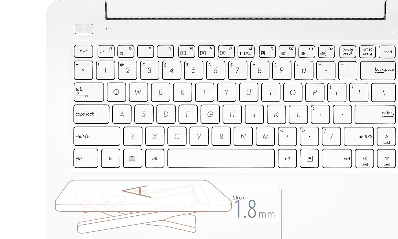 Asus Ergonomiczna klawiatura