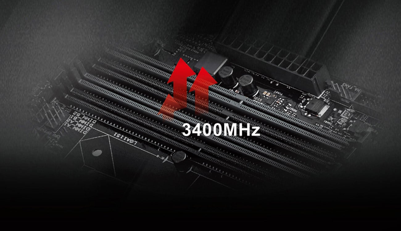 ASUS Z170 PRO GAMING przetaktowanie  pamięci DDR4