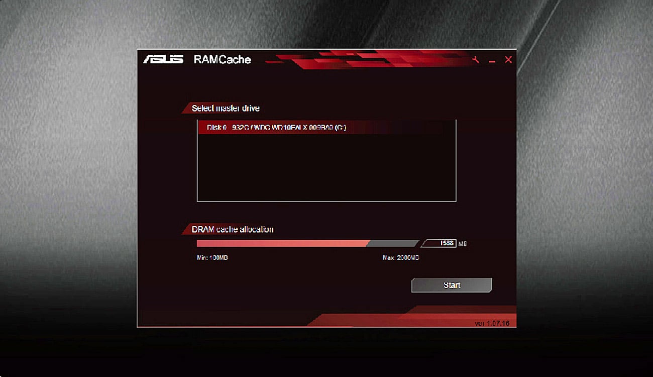 ASUS Z170 PRO GAMING RAMCache