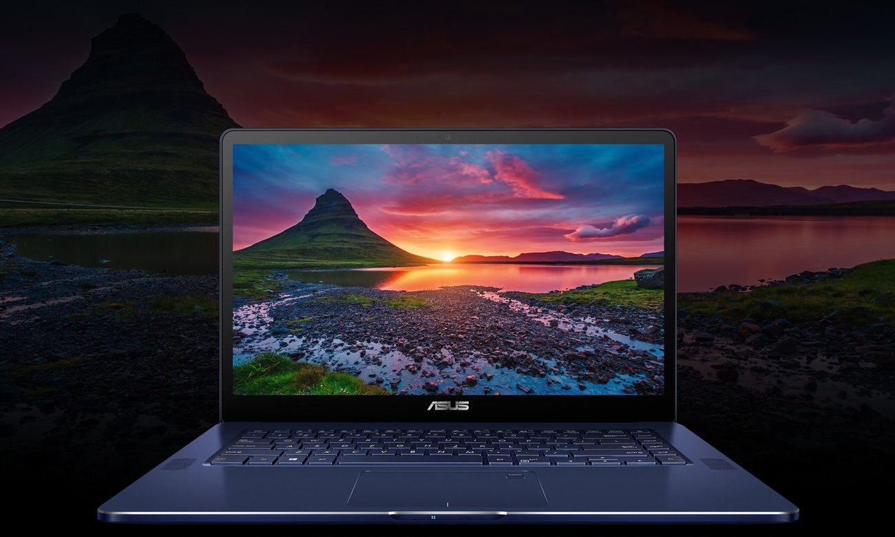ASUS ZenBook Pro UX550VD Całodniowa praca na baterii + szybkie ładowanie