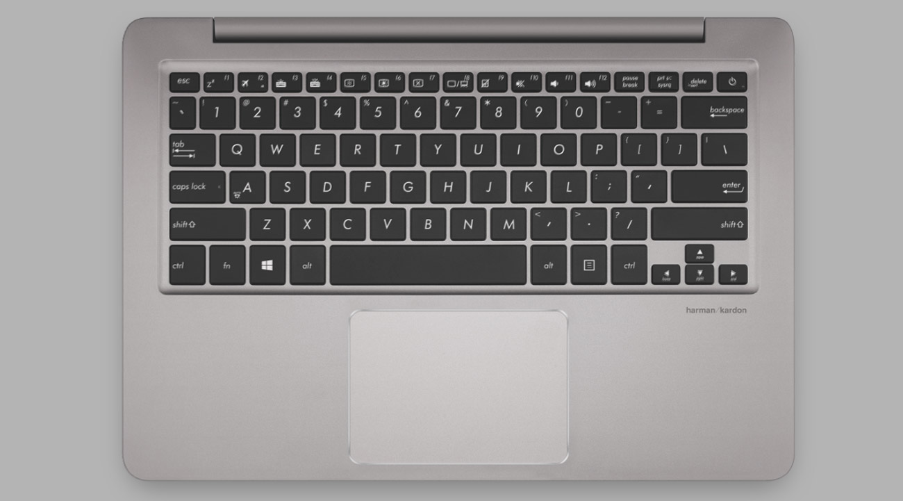 Laptop ASUS ZenBook UX410UQ wygodna, podświetlana klawiatura, Precyzyjny touchpad