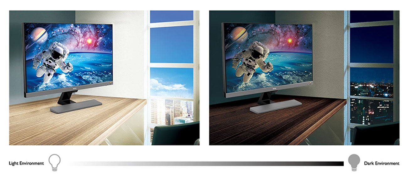BenQ EW277HDR HDR Ekspercki poziom ochrony oczu