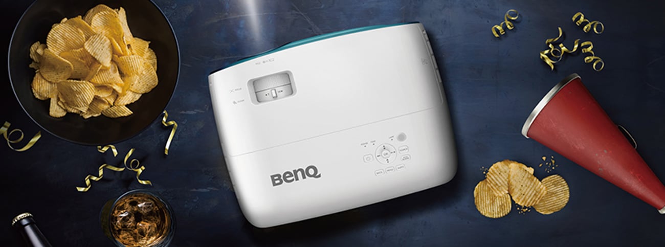 Projektor BenQ TK800 proste wygodne wzornictwo lekka konstrukcja