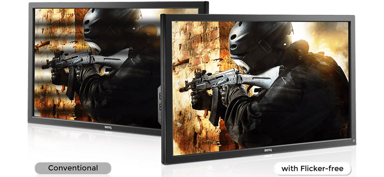 BenQ ZOWIE XL2720 technologia flicker-free