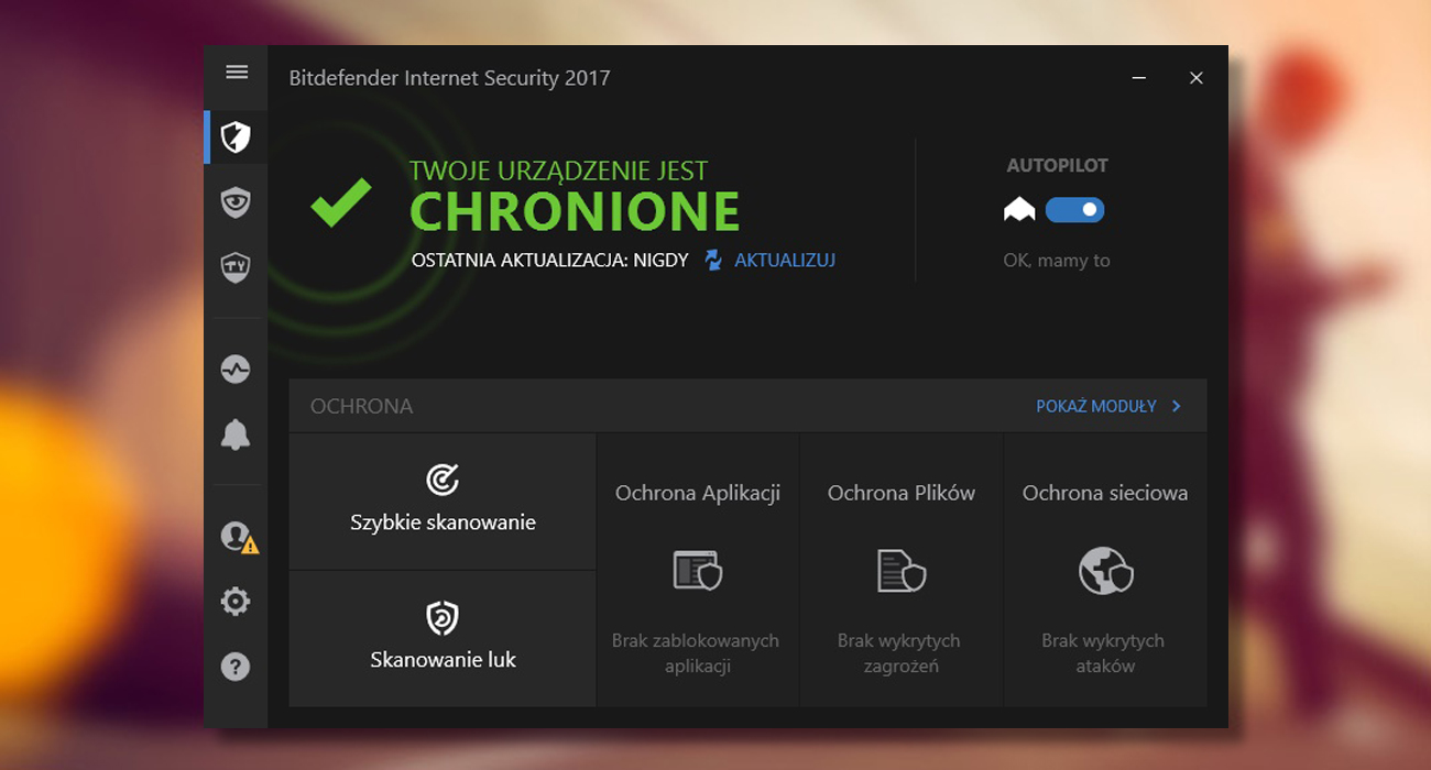 Bitdefender Internet Security 2017 Zaawansowana ochrona antywirusowa