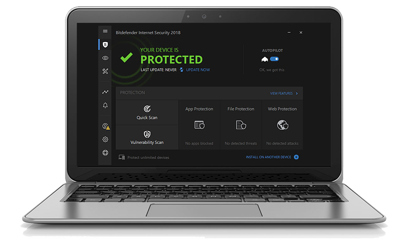 Bitdefender Internet Security 2018 Zaawansowana ochrona dla systemu Windows