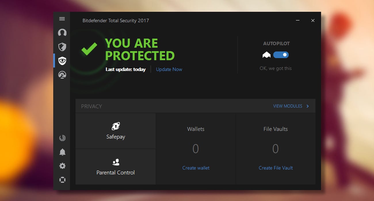 Bitdefender Total Security 2017 Żelazna ochrona antywirusowa