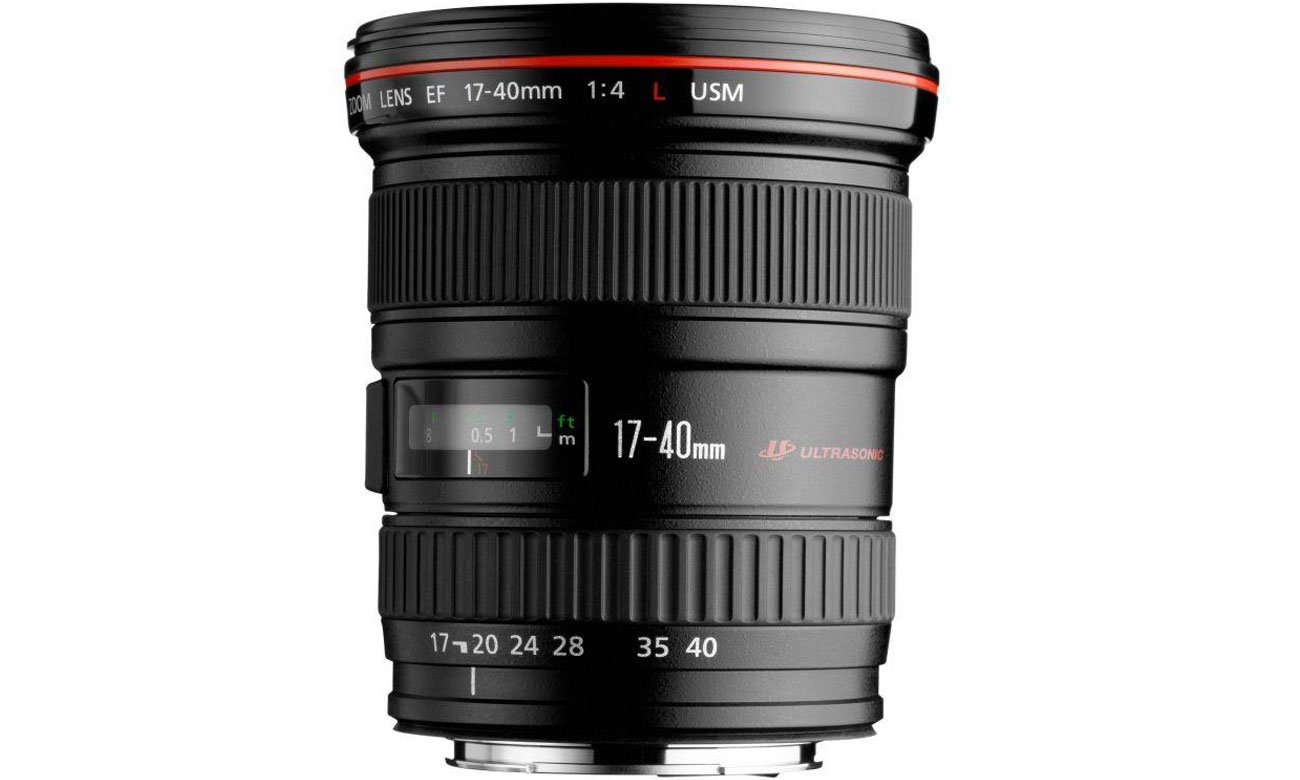 Obiektyw Canon EF 17-40mm 4.0L USM Szybka i cicha regulacja ostrości