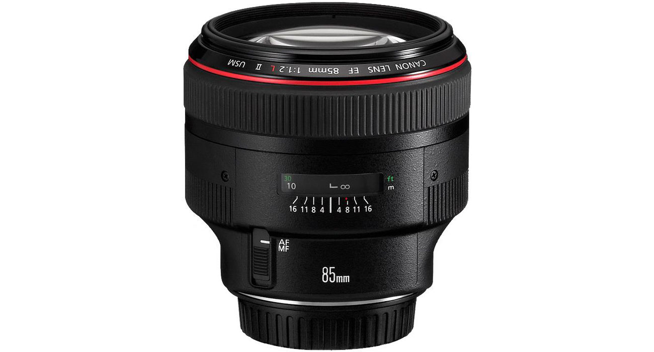 Obiektyw Canon EF 85mm f/1.2L II USM 1056B005AA regulacja ostrości