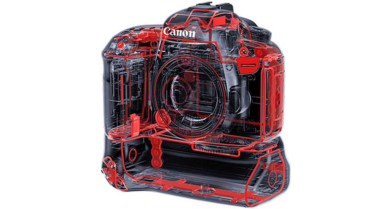 Canon EOS 5D Mark III body konstrukcja EOS