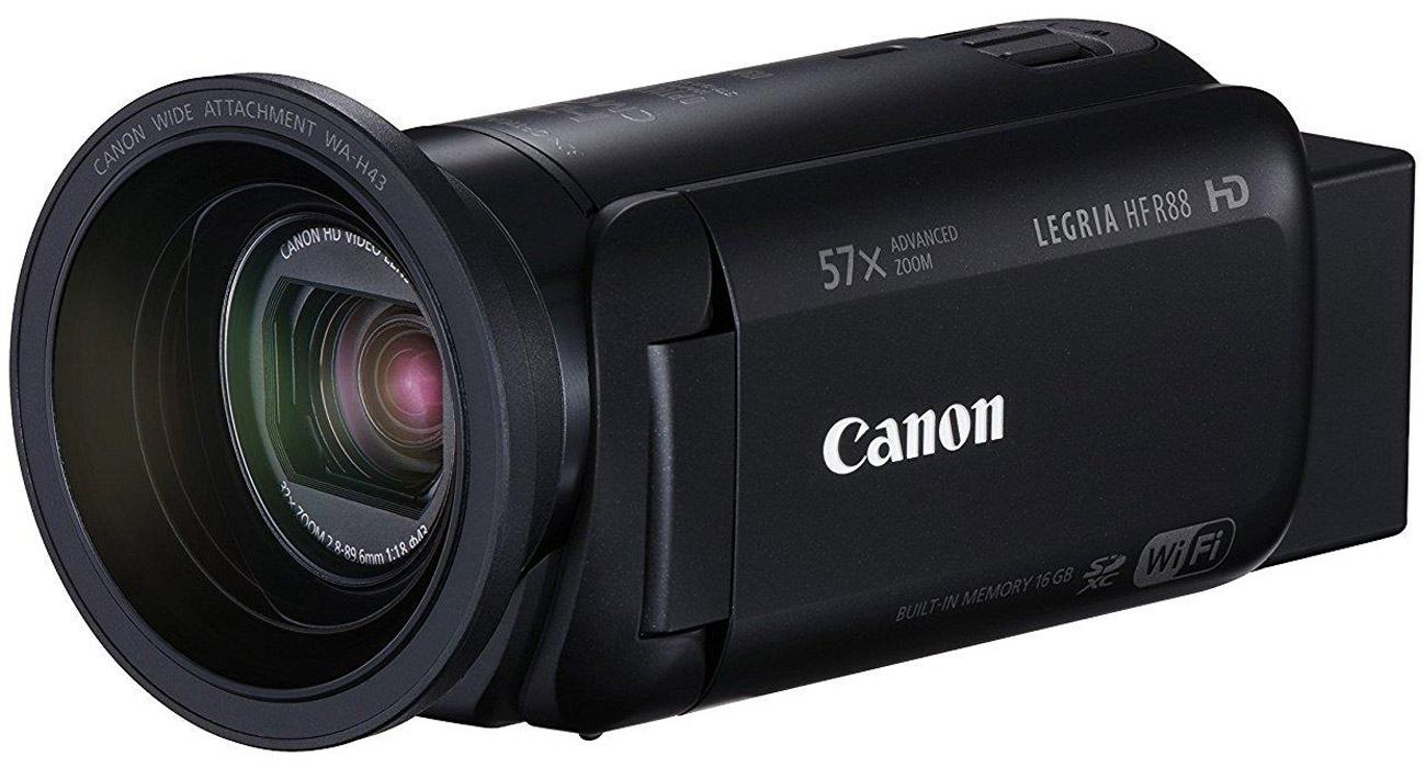 Canon Legria HF R88 Łączność Wi-Fi oraz NFC
