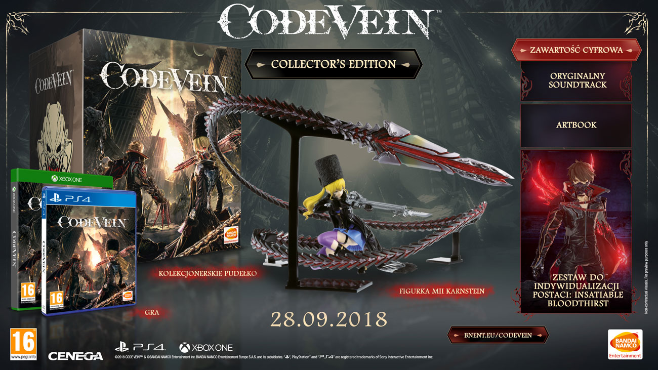 Code Vein - Edycja Kolekcjonerska