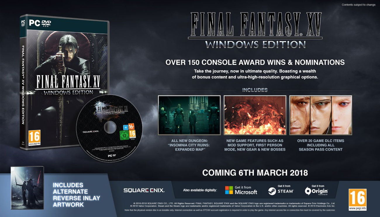 Final Fantasy XV Windows Edition
