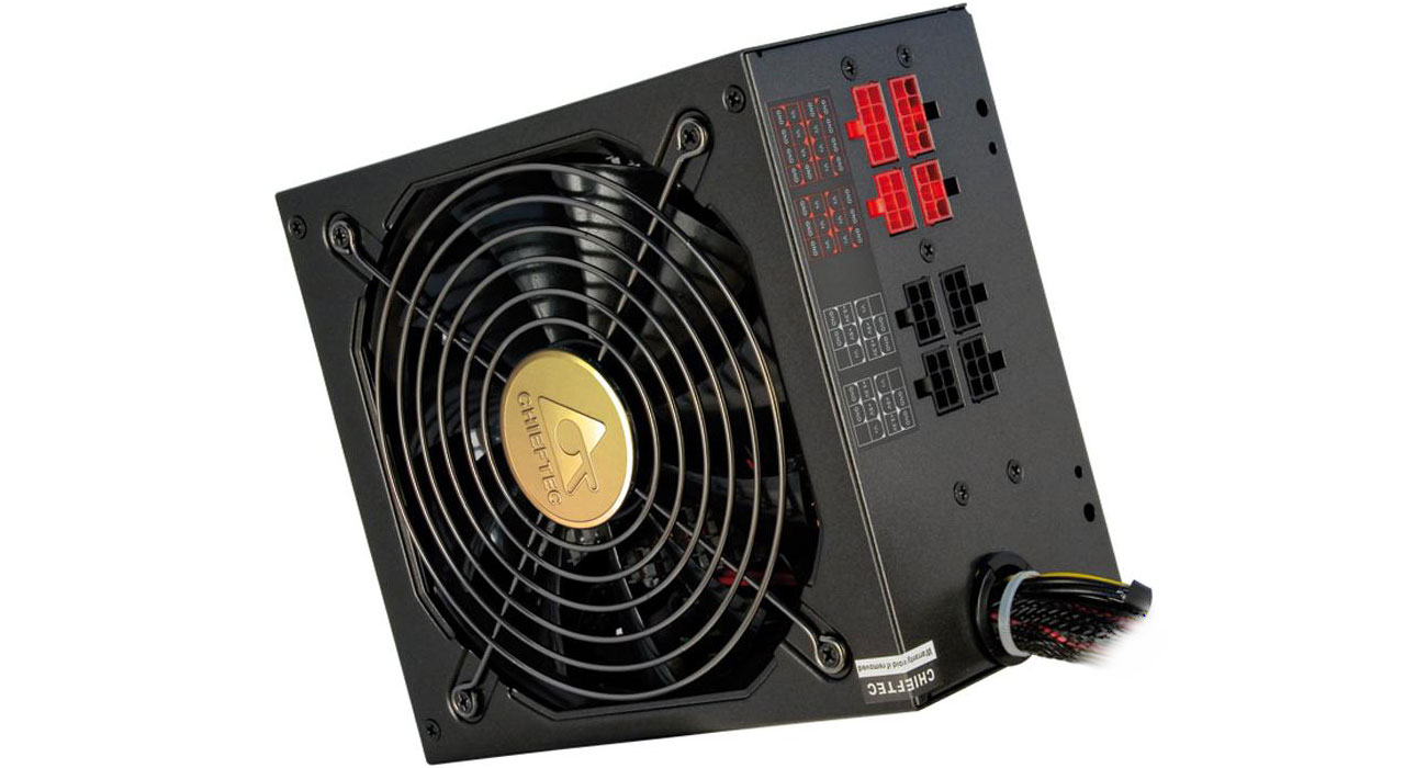Chieftec 850W APS-850CB BOX Wentylator 140 mm