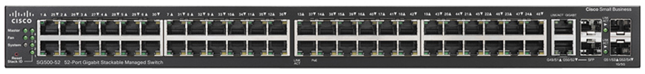 Switch cisco 52p SG500-52-K9