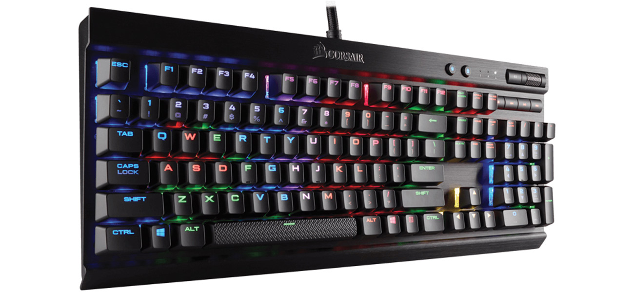 Corsair K70 LUX (Cherry MX Red, RGB) - Klawiatury przewodowe