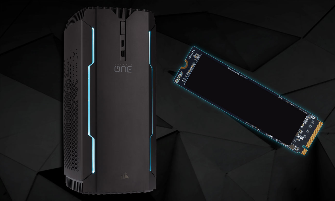 Corsair ONE PRO Szybkie i pojemne dyski