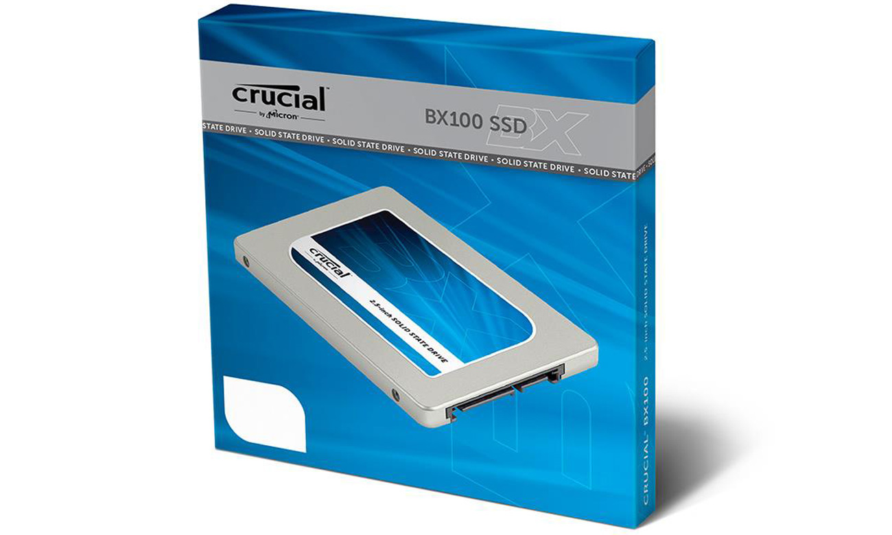 Dysk SSD Crucial 120GB BX100 7mm Szybki dostęp do Twoich danych