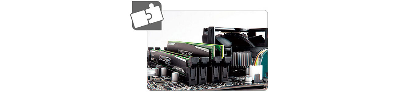 Pamięć RAM Crucial Ballistix Sport kompatybilność