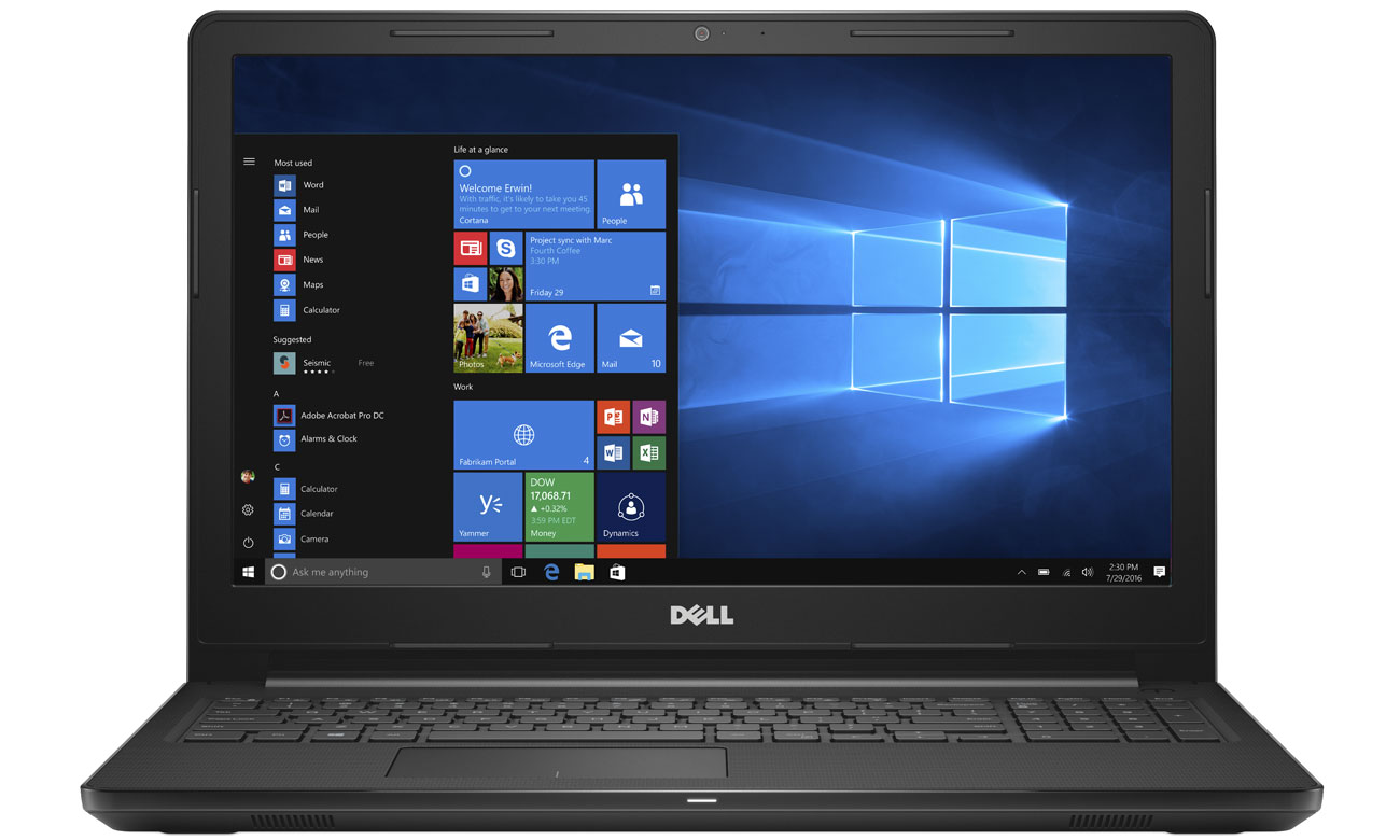 Dell Inspiron 3576 Inspiracja dla zmysłów
