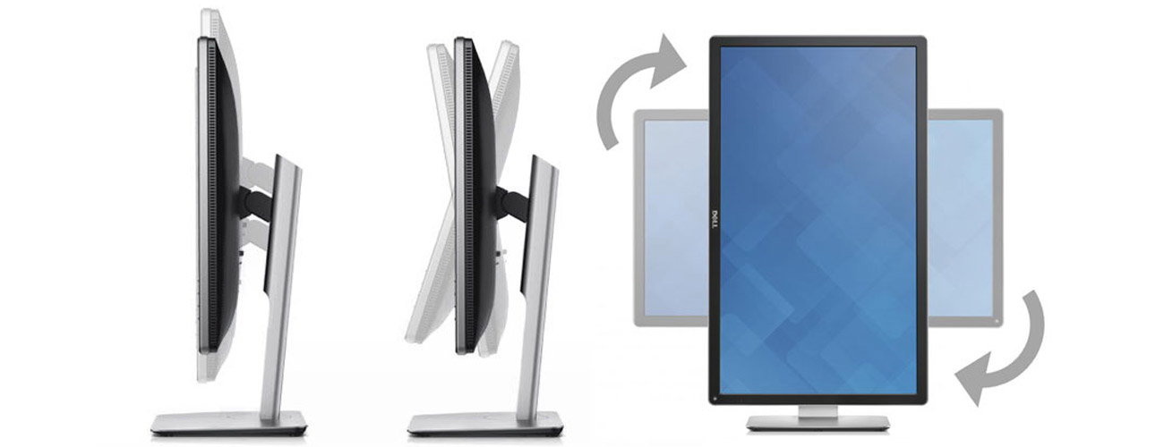 Dell P2715Q Większy komfort użytkowania monitora