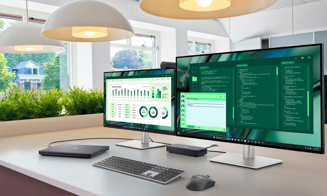 Dell Pro Max 14 na biurku