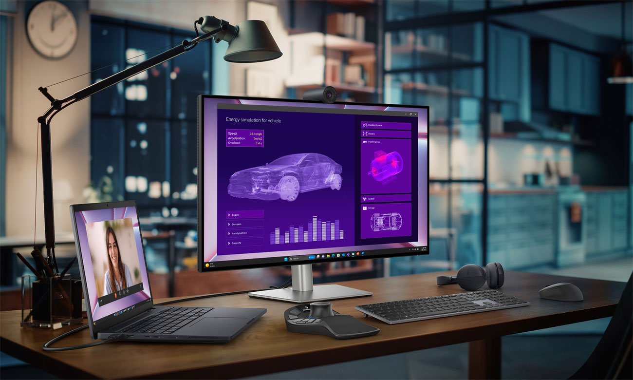Dell Pro Max 16 na biurku