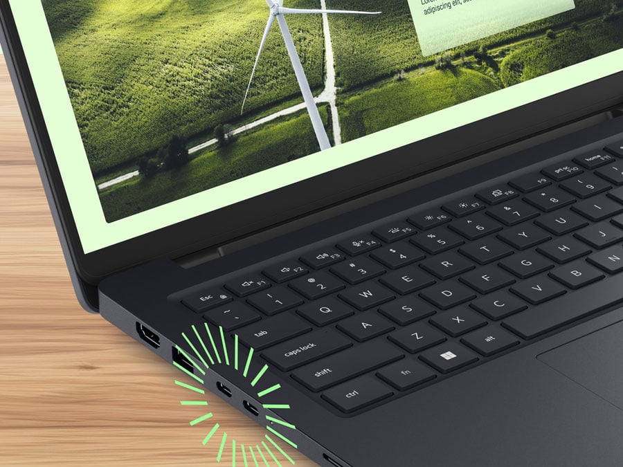 Dell Pro Max 16 widok z boku