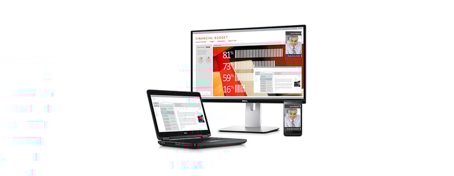 Bezprzewodowy monitor DELL U2417HWi