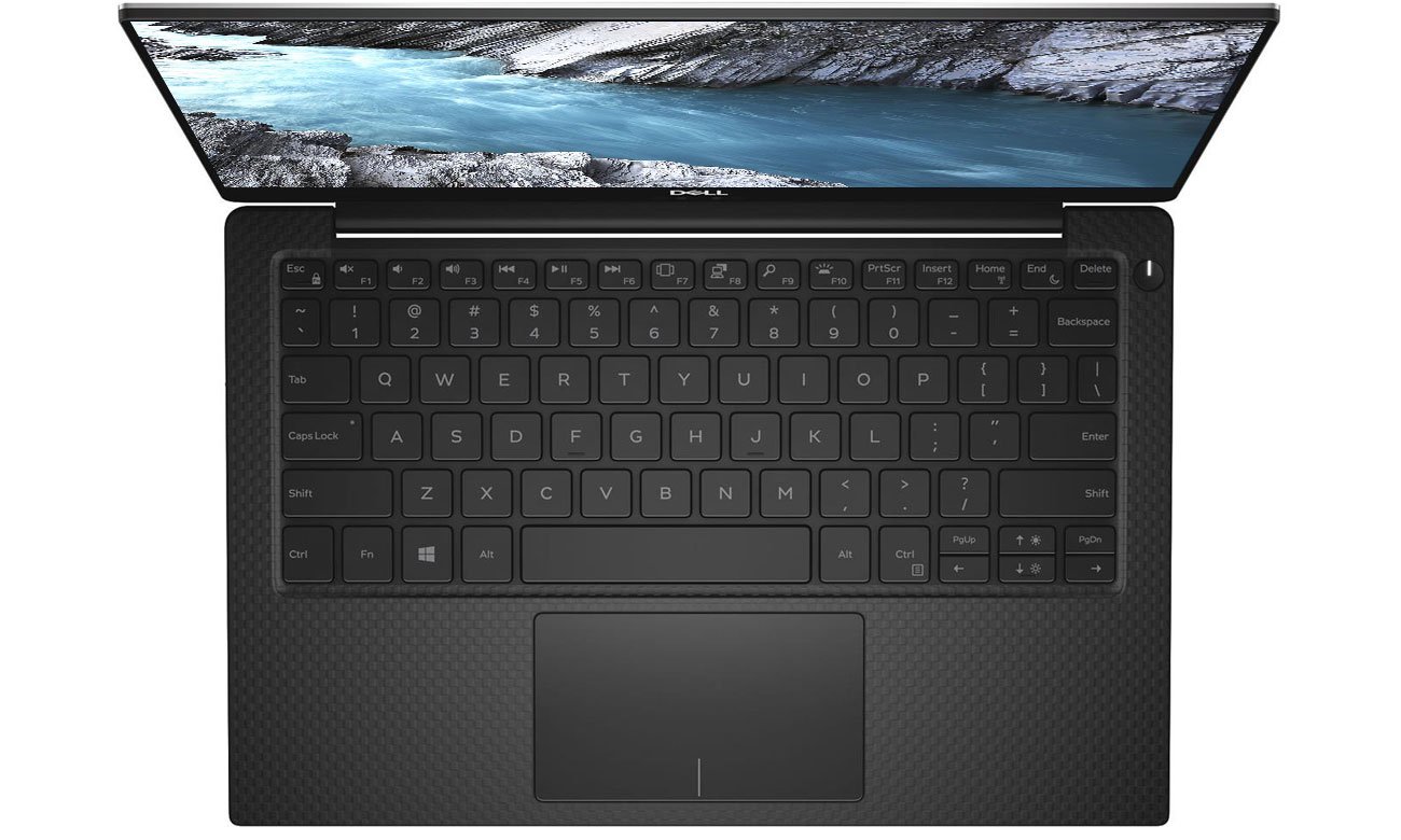 Ultrabook Dell XPS 13 wytrzymała konstrukcjia, aluminium, włókno węglowe, szkło