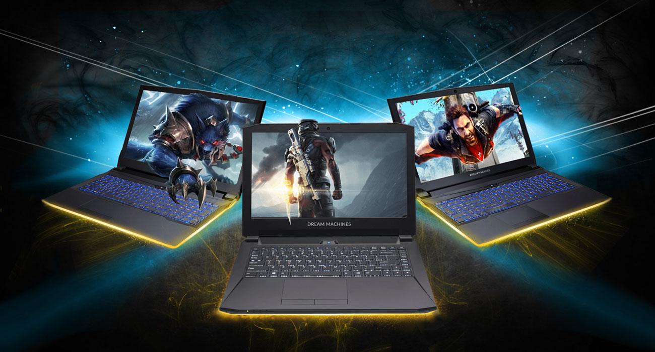 Dream Machines G1050Ti-14PL20 Sprzęt stworzony z myślą o graczach