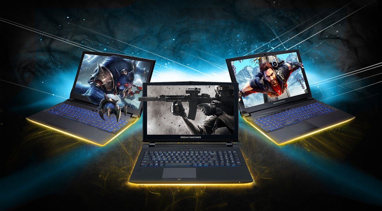 Dream Machines X1060-15PL20 Sprzęt stworzony z myślą o graczach