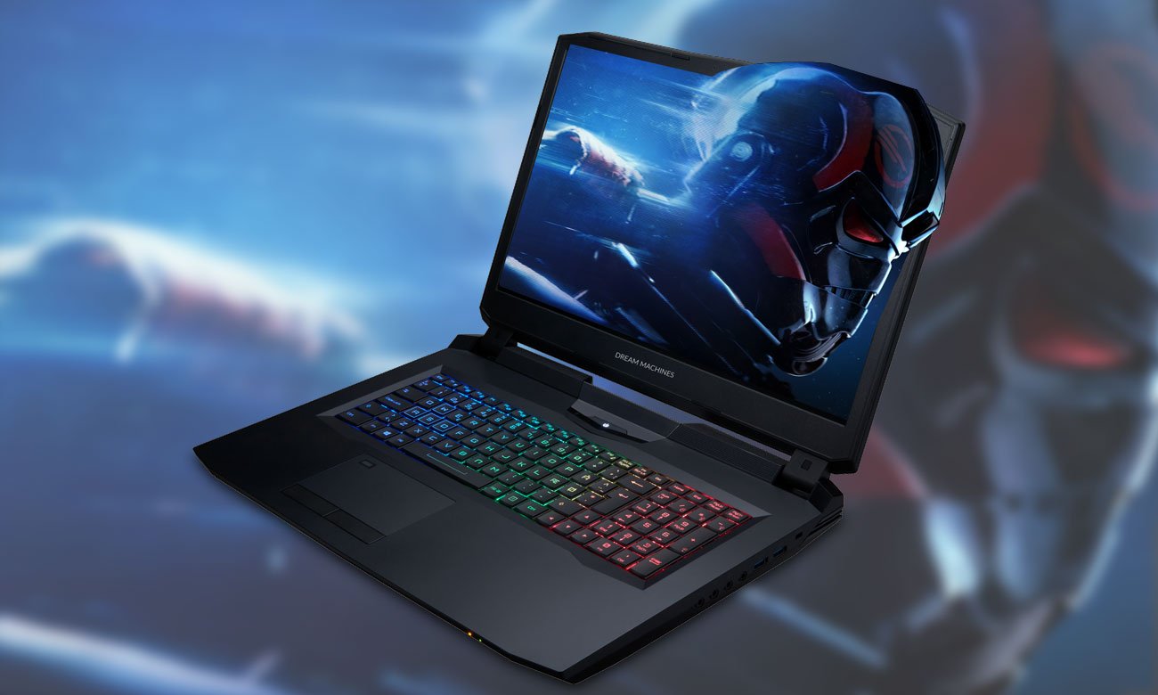 Dream Machines X1070-17PL33 Laptop stworzony dla graczy