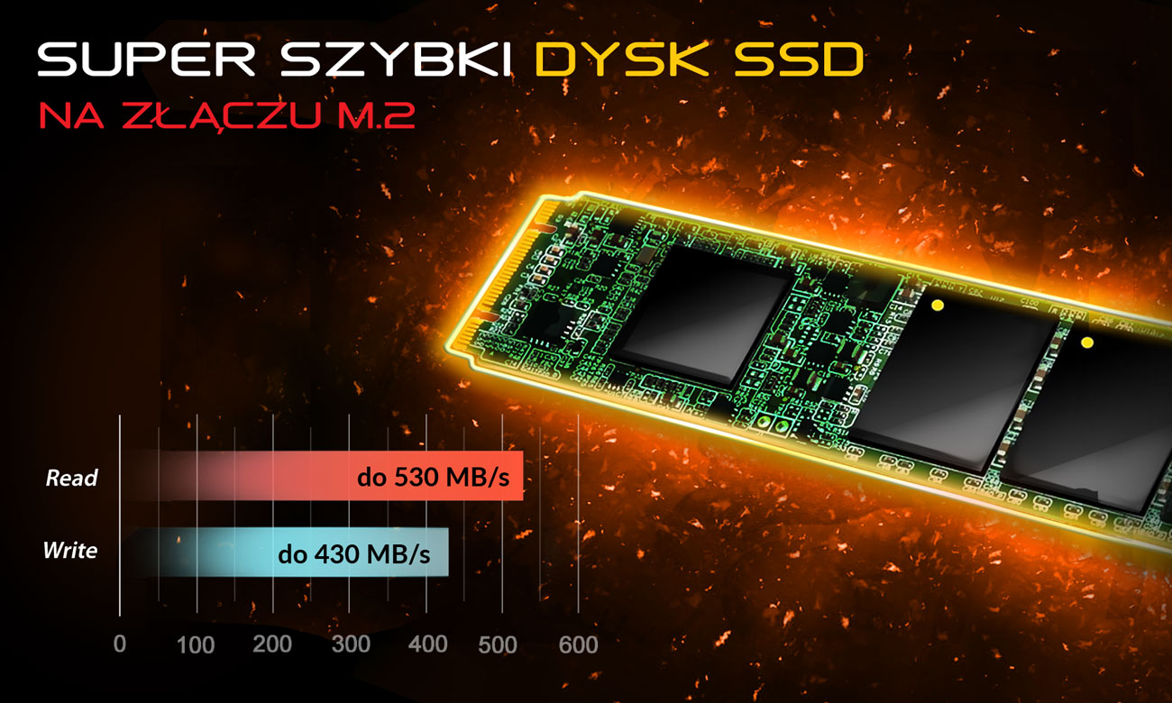 Dream Machines X1070-17PL33 Dysk SSD na złączu M.2