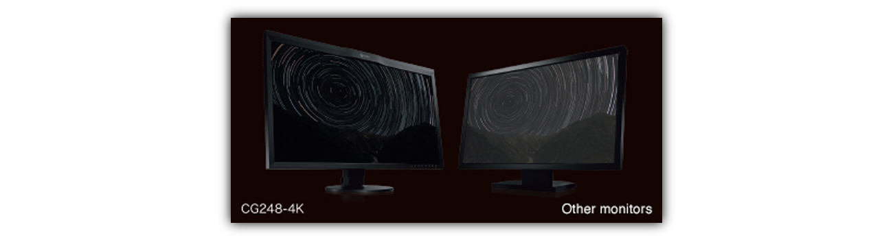 Eizo CG248-BK 4K Głębokie tony w każdym oświetleniu