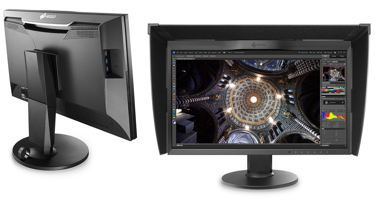 Eizo CG248-BK 4K Wyraźny obraz pod każdym kątem