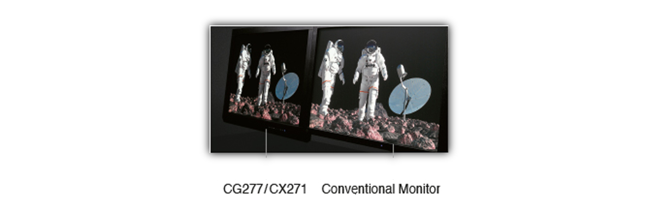Eizo CG277-BK Technologia 3D LUT