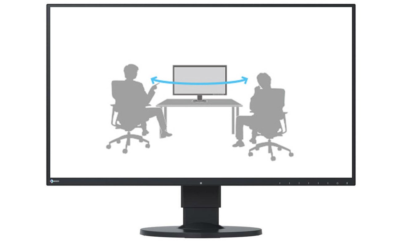 Eizo EV2750-BK Wyraźny obraz pod każdym kątem, PIP