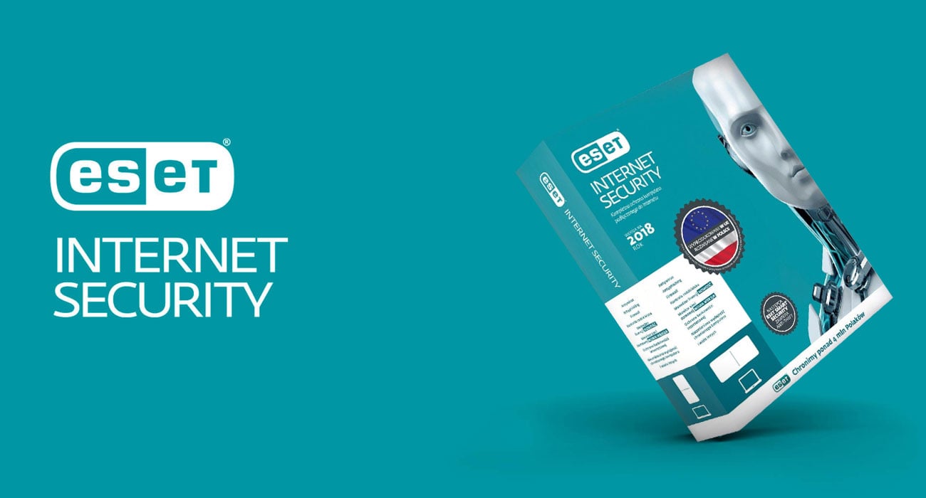 ESET Internet Security 2018 Skuteczna ochrona podczas korzystania z Internetu