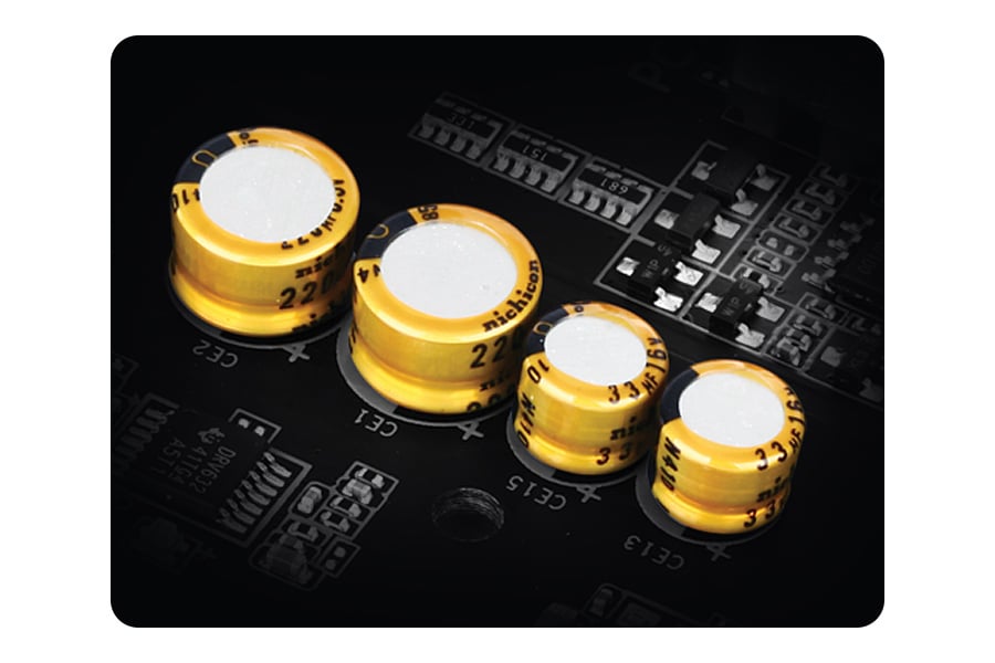 Kondensatory audio marki Nichicon