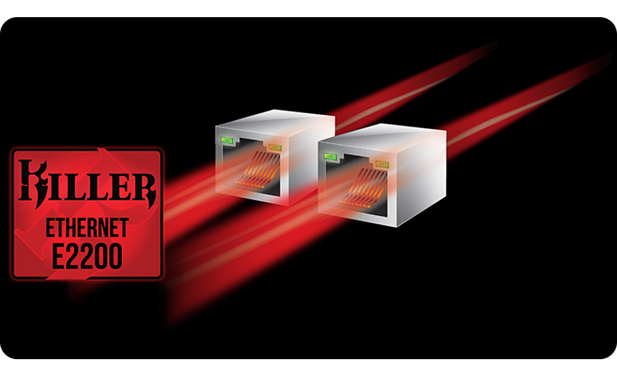 Killer™ E2200 Gaming Network / Intel® Gigabit LAN